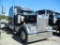 2005 KENWORTH W900B TRUCK TRACTOR,  CUMMINS ISX DIESEL, 13 SPEED, TWIN SCRE