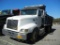 1998 INTERNATIONAL DUMP TRUCK,  CAT C-10 DIESEL, ROCKWELL 9-SPEED, TWIN SCR