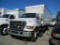 2004 FORD BOX TRUCK,  CAT 3206 DIESEL, 6 SPEED, 24' BOX , AC, ROLL UP DOOR,