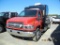 2004 CHEVROLET C5500 FLATBED HAUL TRUCK,  DIESEL, AUTOMATIC, 36