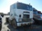 1984 INTERNATIONAL TRUCK TRACTOR,  CAB OVER, I. H. DIESEL (SALVAGE), SINGLE