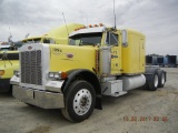 1992 PETERBILT 379 TRUCK TRACTOR,  EXTENDED HOOD, CAT DIESEL, EATON REARS,