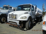 2003 FREIGHTLINER BUSINESS CLASS M2 WATER TRUCK, 72,454+ mi,  CAT 3126 330-