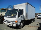 1997 ISUZU NPR BOX TRUCK, 249,000+ mi,  ISUZU TURBO DIESEL, AUTOMATIC, SING