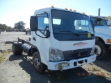 2006 MITSUBISHI FUSO FE180 CAB & CHASSIS,  GAS ENGINE (DOES NOT RUN), AUTOM