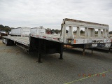 2007 FONTAINE COMBO STEP DECK TRAILER,  48', SPREAD AXLE, AIR RIDE, SLIDING