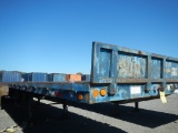 1997 LUFKIN FLATBED TRAILER,  45' X 96