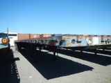 1994 LUFKIN FLATBED TRAILER,  42' X 96