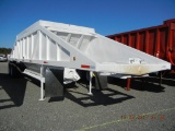 1992 RANCH BELLY DUMP TRAILER,  11R22.5 TIRES ON BUDDS S# L008681