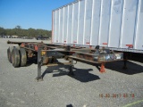 CONTAINER CHASSIS TRAILER,  20', TANDEM AXLE, 10.00 X 20 TIRES ON DAYTONS S