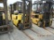 HYSTER S50XL FORKLIFT, 5,417 hrs,  5,000 LB CAPACITY, LP GAS, 3-STAGE MAST,
