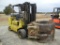 HYSTER 3120XLS FORKLIFT,  7700 LB CAPACITY, LP GAS, HYDROSTATIC DRIVE, ROTA