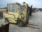 KALMAR FORKLIFT 7,023 hrs,  5,000 LB CAPACITY, 3-STAGE MAST, SIDE SHIFT, PN