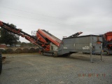 2012 SANDVIK QA331 CRAWLER SCREEN,  MULTIPLE CONVEYORS, S# 1884BG12068