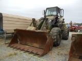 CASE MW24C LOADER,  ENCLOSED CAB, CLAM SHELL BUCKET, 20.5 - 25 TIRES S# 916