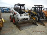 2008 BOBCAT 863 SKID STEER LOADER, 1,939 hrs,  OROPS, QUICK TACH, AUX HYDRA