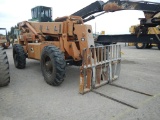 LULL 844C-42 TELEHANDLER FORKLIFT,  4X4X4, CUMMINS DIESEL, OROPS, SHUTTLE S