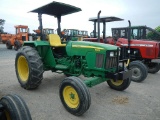 JOHN DEERE 5203 WHEEL TRACTOR,  CANOPY, PTO, 3 POINT, MURPHY SWITCH S# 0073