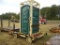 PORTABLE TOILET,  RAIL MOUNTED