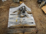 PALLET WITH HYDRAULIC RAIL DRILL