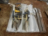 PALLET WITH RAIL GRINDERS