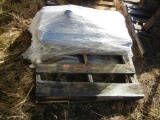 PALLET WITH RAIL HEATER PARTS
