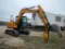 2015 SANY SY75C MINI EXCAVATOR, 1,091+ hrs.,  CAB, AC, BAYONET HYDRAULIC HA