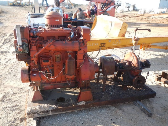 4X5 PRESSURE PUMP,  DETROIT 3-71 DIESEL POWERED