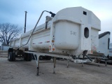 1998 CLEMENT LW3829 END DUMP TRAILER