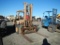 KOMATSU FD40 FORKLIFT, 1983 HOURS  8,000 LB CAPACITY, DIESEL ENGINE, 2 STAG