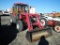 MAHINDRA 6110 WHEEL TRACTOR, 526 HOURS  4X4, CAB, MAHINDRA FRONT END LOADER