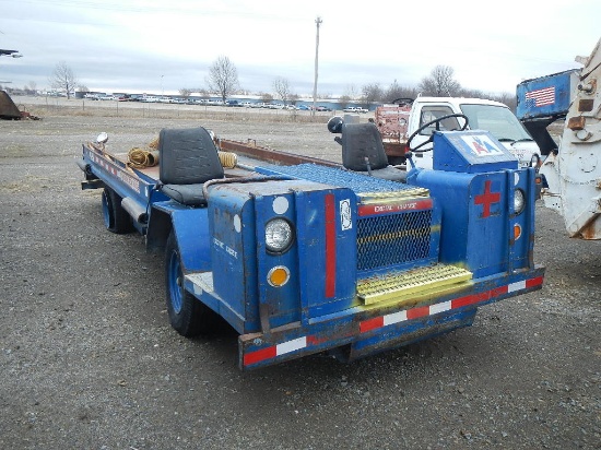 1985 NORDCO 6008-42 TARMAC BAGGAGE LOADER 704 hours on meter  PLATFORM HEIG