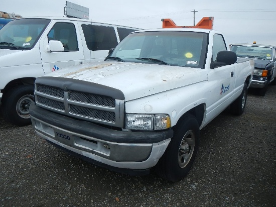 1999 DODGE RAM 1500 TRUCK,  3.9L V6 MAGNUM GAS, AUTOMATIC S# 155592 C# 1983