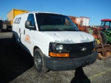 2004 CHEVROLET 1500 VAN, 207,000+ mi,  V8 GAS, AUTOMATIC, PS, AC S# 1GCFG15