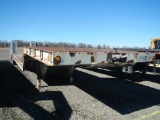 TRAILKING TK50RC LOWBOY EQUIPMENT TRAILER,  48', AIR RIDE, DOVETAIL, FOLDIN