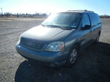 2004 FORD FREESTYLE SES VAN, 159,948 MILES  GAS ENGINE, AT, PS, AC S# 2FMZA