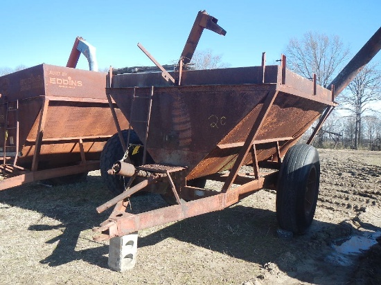 EDDINS 150 BUSHEL GRAIN CART S# 3341