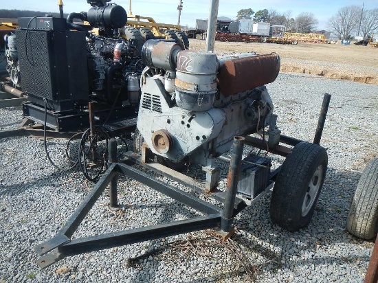 DEUTZ FL913 POWER UNIT,  TRAILER MOUNTED S# 8670595