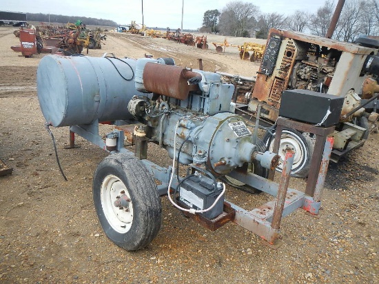 DEUTZ F4L912 POWER UNIT 6504 HRS  TRAILER MOUNTED WITH FUEL TANK S# 5736