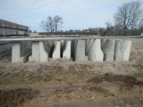 LOT OF (10) CONCRETE BARRIERS 30' X 44