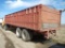 1952 TRAIL MOBILE FLAT BED GRAIN TRAILER TRAILER S# 212220, TITLE ON FILE