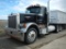 1987 PETERBILT 378 TRUCK TRACTOR  CATERPILLER 3406C DIESEL ENGINE, AIR RIDE