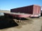 36FT FLATBED TRAILER  TANDEM AXLE, SPRING SUSPENSION, 10.00X20 ON DAYTON WH