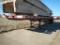 2008 48 FOOT FLATBED TRAILER  SPRING RIDE, 11R 22.5 TIRES ON HUBS, (BLACKMO