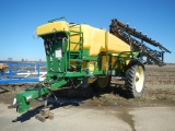RED BALL 580 PULL TYPE SPRAYER  90FT BOOMS, WINTERIZED, CONTROLS IN SHED