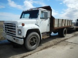 1983 INTERNATIONAL 1654 DUMP TRUCK  2 TON, 5 SPEED TRANS, 2 SPEED DIFFERENT