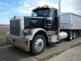 1987 PETERBILT 378 TRUCK TRACTOR  CATERPILLER 3406C DIESEL ENGINE, AIR RIDE