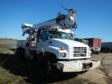 1998 CHEVROLET C7500 AUGER TRUCK  V8 GAS MOTOR, 5 + 2 TRANSMISSION, SINGLE