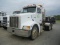 1996 PETERBILT 385 TRUCK TRACTOR,  DAY CAB, 10-SPEED, TWIN SCREW, AIR RIDE,