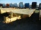 1997 BELSHE T9 EQUIPMENT TRAILER,  PINTLE HITCH, 18' DECK, 5' DOVETAIL WITH